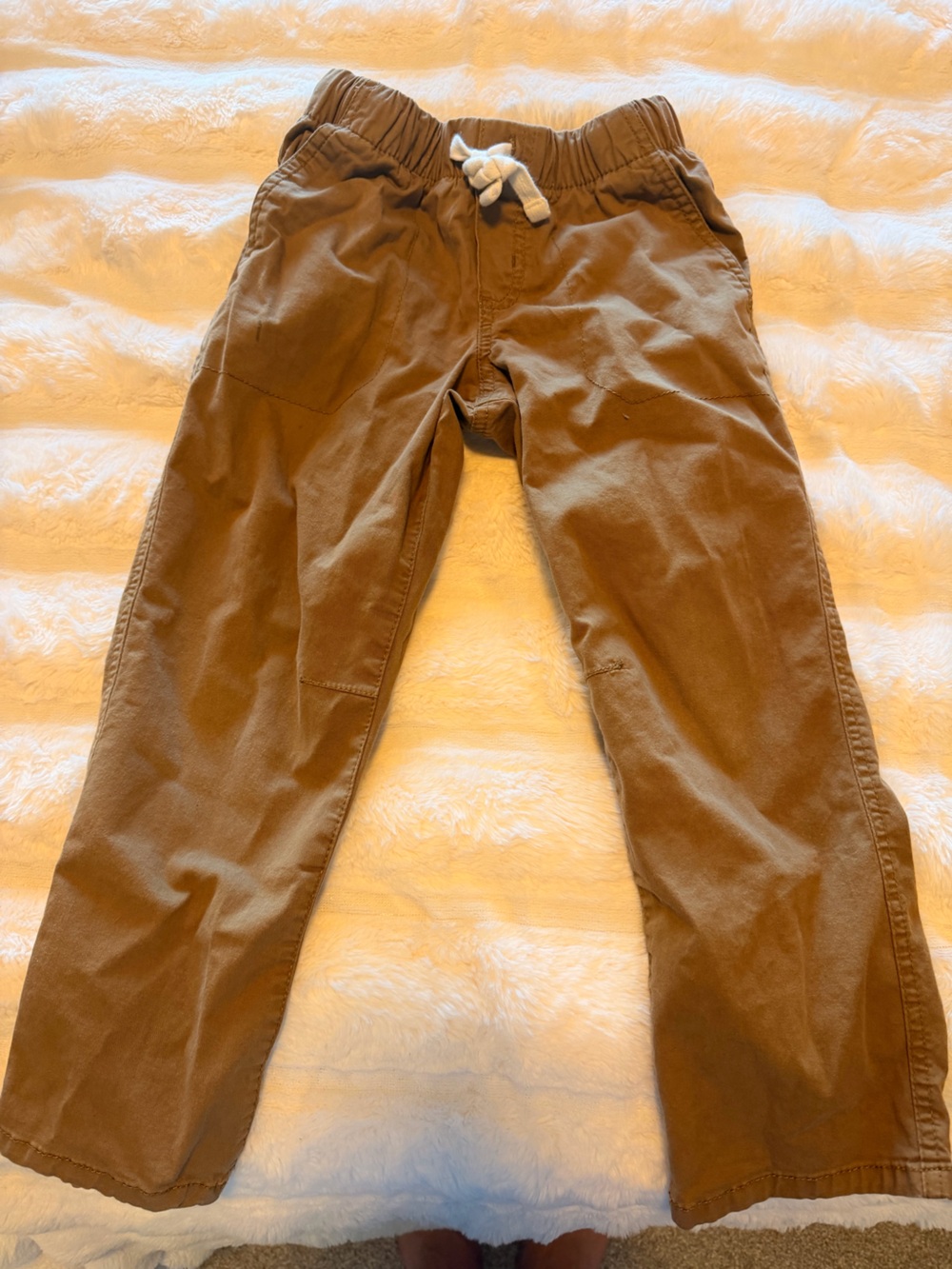 Cat & Jack Brown Kids Pull-On Chino Pants